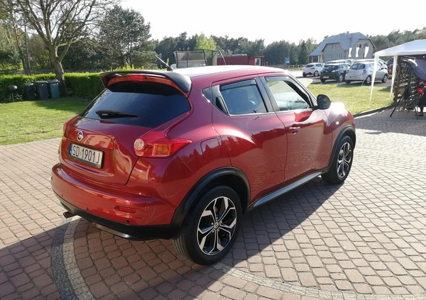 Nissan Juke cena 34900 przebieg: 99950, rok produkcji 2011 z Świecie małe 232